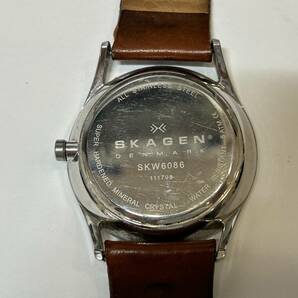 【23405】SKAGEN スカーゲン SKW6086 クォーツ 腕時計の画像5