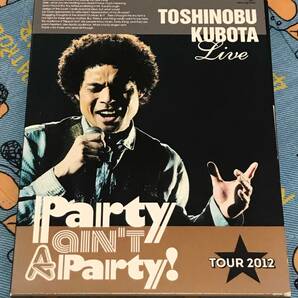 ★25th Anniversary Toshinobu Kubota Concert Tour 2012'Party ain't A Party!'(初回生産限定版)(Blu-ray Disc)久保田利伸★の画像1