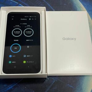 Galaxy 5G Mobile Wi-Fi SCR01 ホワイト 美品 UQmobile