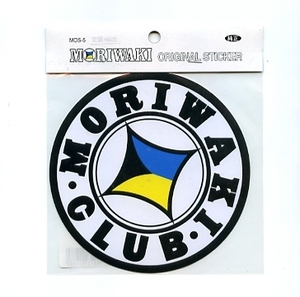 1枚 MORIWAKI CLUB(モリワキクラブ)ステッカー【MOS5】