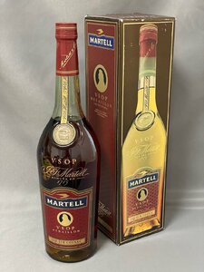 未開栓 古酒 MARTELL VSOP MEDAILLON グリーンボトル、マーテル VSOP メダイヨン グリーンボトル コニャック 箱付き 1000ml 40%