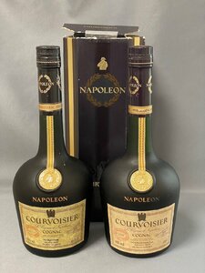 未開栓 古酒 クルボアジェ ナポレオン 700ml 40% コニャック ブランデー COURVOISIER NAPOLEON COGNAC 箱付き、箱無し