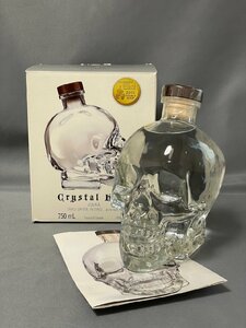未開封 古酒 クリスタルヘッド ウォッカ / Crystal head VODKA 750ml 40% スピリッツ / The Skull Vodka
