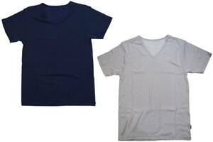 即決●ワコール HAI 男性用 高機能半袖アンダーシャツ 2枚組（L）№4 新品