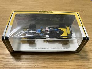 普通郵便送料無料　レーシングオン特注 スパーク 1/43 ミナルディ M197 ハート 1997 F1 日本GP 片山右京 ラストラン 鈴鹿