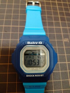 カシオ CASIO Baby-G ベビージー BLX-5600-2JF G-LIDE Gライド ブルー