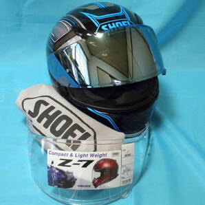 SHOEI Z-7 DOMINANCE ショウエイ Z-7 ドミナンス Lサイズ 59cm ブルー/ブラック シールド・メロースモークミラーブルー 美品の画像1