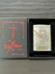 zippo Fate/Zero The 4th Holy Grail War 第四次聖杯戦争 両面デザイン 2012年製 サーヴァント セイバー リリィ フェイト 専用ケース