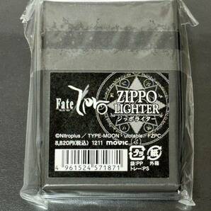 zippo Fate/Zero The 4th Holy Grail War 第四次聖杯戦争 両面デザイン 2012年製 サーヴァント セイバー リリィ フェイト 専用ケースの画像10