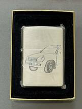 zippo ランドクルーザー 限定数 666個 限定品 LAND CRUISER 2004年製 TOYOTA 両面刻印 ランクル シルバー シリアルナンバー NO.296/666_画像2