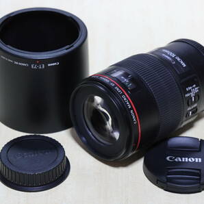 中古美品 EF100mm F2.8L マクロ IS USM の画像2