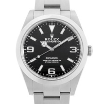 ロレックス エクスプローラーI 後期型 ホワイト369 214270 ブラック ランダム番 中古 メンズ 腕時計_画像1
