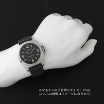 パネライ ルミノール ベース ロゴ 3デイズ アッチャイオ　 PAM00774 U番 中古 メンズ 腕時計_画像5