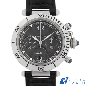 カルティエ パシャ N950 クロノグラフ W3105155 中古 メンズ 腕時計