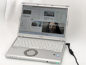 即決 Windows11 Office済 累積使用時間短 高速SSD 12.1型 中古良品ノートパソコン Panasonic CF-SZ5VDFVS 第6世代Core i3 無線 Bluetooth