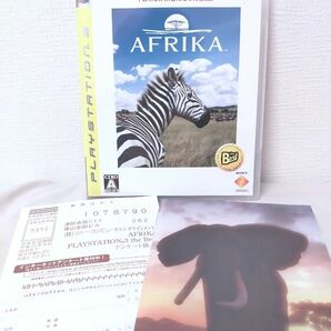 説明書・ハガキ付属 PS3 AFRIKA（アフリカ）（PLAYSTATION 3 the Best） 動作確認済 ゲームソフト