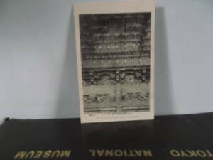 ８４８　古　絵はがき　日光東照宮　将軍　着座の間　天井