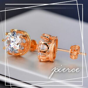 【☆大人気☆】 ピアス アクセサリー シンプル かわいい ローズゴールド