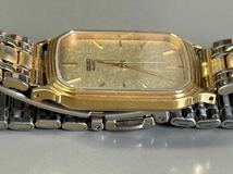 1円〜◆SEIKO セイコー QUARTZ クォーツ 9021-5090 ゴールドカラー メンズ腕時計 稼働品_画像6