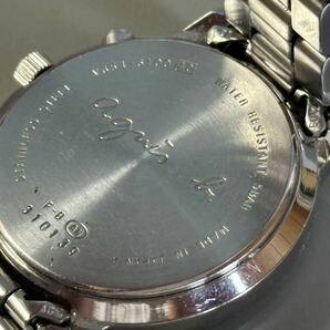 1円〜◆アニエスベー agnes b. クロノグラフ V654-6100 クォーツ メンズ腕時計 稼働品の画像8