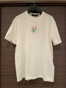  most new work domestic regular goods new goods Louis Vuitton x Tyler the creator Short sleeve cotton knitted crew neck L T-shirt genuine article short sleeves selling out 