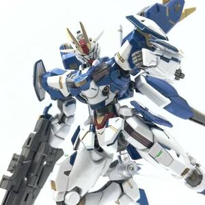 Art hand Auction 機動戦士ガンダム 水星の魔女 ガンダムエアリアル改修型 塗装完成品, キャラクター, ガンダム, 完成品