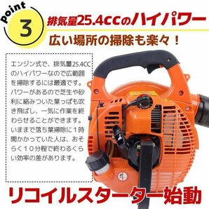 1台2役◆バキュームエンジンブロワ◆2WAY 粉砕カッター収納袋容量：50L 強力送風 送風機 落ち葉 掃除 枯れ葉 集塵機の画像7