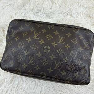 LOUIS VUITTON ルイヴィトン モノグラム ポーチ バッグ トゥルーストワレット28 M47522 883TH