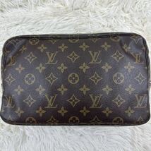 LOUIS VUITTON ルイヴィトン ポーチ モノグラム トゥルーストワレット 28 M47522 NO0930_画像2