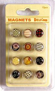 [未開封] DELFINO MAGNETS 12pcs ミニ磁石