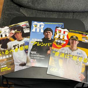 月刊タイガース3冊セット付録付き　バラ売可　未読