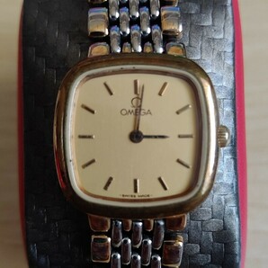 １円~OMEGA DeVelli 17cmオメガレディース腕時計の画像1