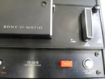 SONY ソニー TAPECORDER テープコーダー TC-357B オープンリールデッキ ジャンク品 ①_画像3