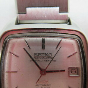 SEIKO セイコー KS キングセイコー HI-BEAT ハイビート 腕時計 5625-5040 メンズ アナログ 3針 デイト 自動巻き 動作品 ネーム刻印ありの画像5