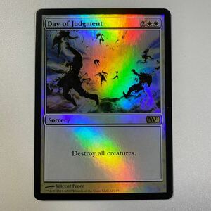 審判の日　FOIL 英語　MTG M11