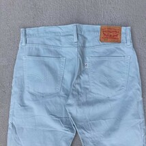 Levi's リーバイス　カラーパンツ　511 古着　W33　L32_画像7