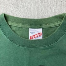 vintage xlarge 長袖　ロンT プリント　デカロゴ　ストリート　古着_画像2