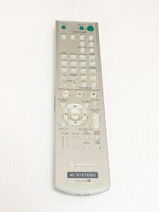 A 送料無料 SONY リモコン RM-U45 動作品　ホームシアター HT-K31 用 サラウンドシステム 等