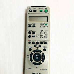 A 送料無料 SONY ソニー VHSデッキ ビデオ用リモコン RMT-V295C ■ 動作品の画像1