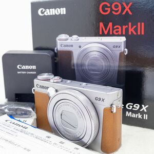 Canon PowerShot G9X MarkⅡ デジタルカメラ キャノン　シルバー