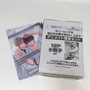 未開封　シュリンク付き　ギニーピッグは檻の外の夢を見ない　上下　小冊子　リーフレット