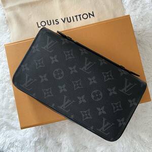 ★極美品★LOUIS VUITTON ルイヴィトン ジッピーXL 財布 モノグラムエクリプス