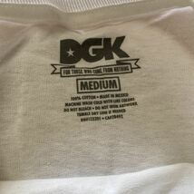 DGKTシャツ ホワイト M新品未使用タグ付き_画像2