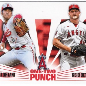 【大谷翔平/リード・デトマーズ Shohei Ohtani/Reid Detmers】2023 Topps - One-Two Punch ★ Los Angeles Angels エンゼルスの画像1