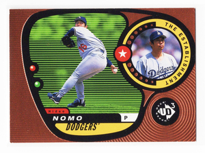 レア！【野茂英雄 ／ Hideo Nomo】1998 Upper Deck UD3 - Bronze ★ Los Angeles Dodgers ドジャース