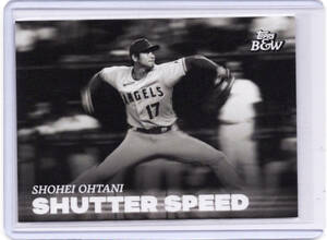 オンライン限定！【Shohei Ohtani 大谷翔平】2023 TOPPS B&W BLACK & WHITE - SHUTTER SPEED #SS8 ★ Angels エンゼルス ドジャース