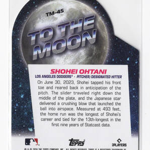 【Shohei Ohtani 大谷翔平】2024 Topps Big League - インサート ダイカット #TM-45 ★ Los Angeles Dodgers ロサンゼルス・ドジャースの画像2