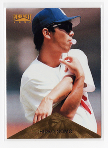 レア！【野茂英雄 ／ Hideo Nomo】1996 Pinnacle #131 ★ Los Angeles Dodgers ドジャース