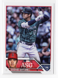 【Shohei Ohtani 大谷翔平】2023 Topps Update オールスターゲーム #ASG-6 ★ Angels ロサンゼルス・エンゼルス Dodgers ドジャース