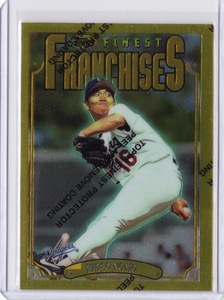 レア！【野茂英雄 ／ Hideo Nomo】1996 Topps Finest - Franchises GOLD #232 ★ Los Angeles Dodgers ドジャース